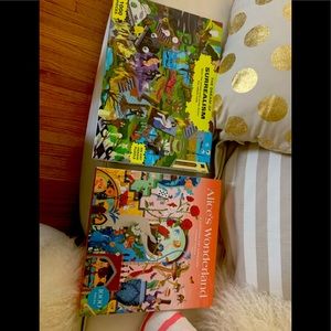 Package of 2 Puzzles! Brett Ryder ‘ALICE’S WONDERLAND’ & THE DREAM of SURREALISM